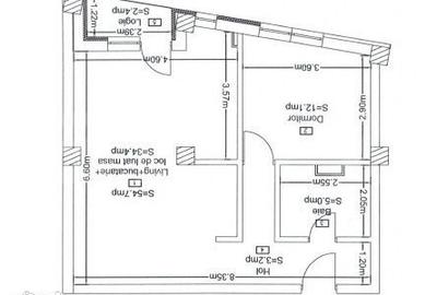 Apartament cu 2 camere în Dâmbul Rotund - 2