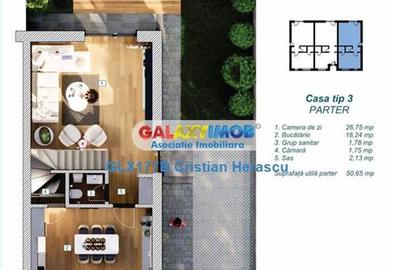 Casă cu 4 camere cu Canalizare în Mogoșoaia - 14