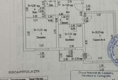 Apartament cu 2 camere semidecomandat în Central - 1