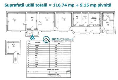 Casă individuală cu 3 camere cu Canalizare în Ana Ipătescu - 27