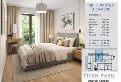 Apartament cu 2 camere decomandat în Est - 2