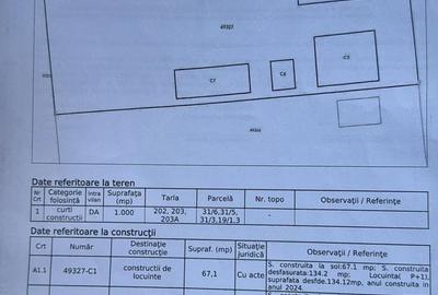 Casă cu 3 camere cu Teren 1000 Mp în Central - 1