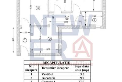 Apartament 3 camere Pantelimon, bloc reabilitat termic, pentru renovare - 9