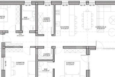 Casa la cheie, 3 dormitoare, 104 mp utili, 420 mp teren - 3