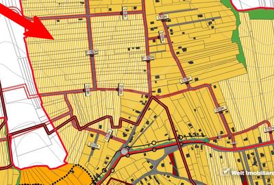 Teren agricol extravilan de 1500 mp, în Sălicea - 2