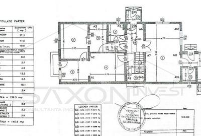Vila Chiajna P 1,  suprafata utila de  182 mp, 5 camere, singur curte - 14