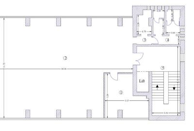 Birou, de 240 mp, în Baza 3 - 1