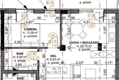 Apartament 2 camere 56mp, FINISAT, TVA inclus! - 3