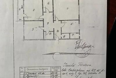 Apartament cu 3 camere decomandat, mobilat în 13 Septembrie - 10