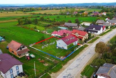 De vanzare casa cu teren generos in Salsig - finisaj exterior inclus - 1