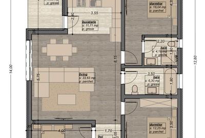 Casă cu 4 camere în Sântandrei