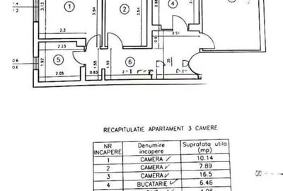 Apartament cu 3 camere decomandat în Păcurari - 9