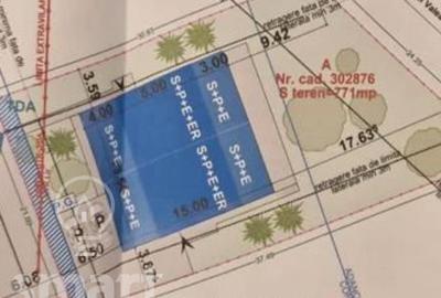 Teren Construcții intravilan de 771 mp, în Iris - 1