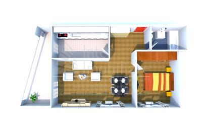 Apartament cu 2 camere semidecomandat în Tomis Nord - 1