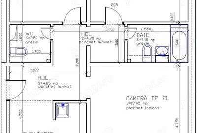 Apartament 3 camere , confort I-decomandat, zona cal.Girocului-Spital Judetean - 1
