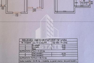Casă cu 5 camere cu Canalizare în Diniaș - 8