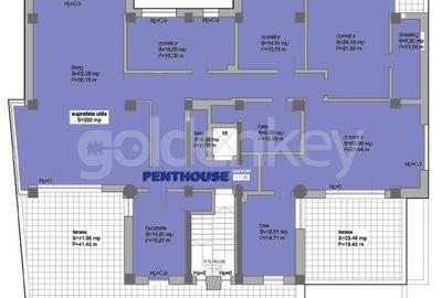 Apartament penthouse cu 5 camere | 65mp terase - 12