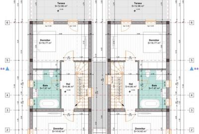 Duplex cu 3 camere cu Teren 330 Mp în Moșnița Nouă - 5