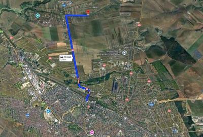 Teren 4.500 mp – sat Jieni, com. Șimnicu de Sus, la 5,7 km de Craiova