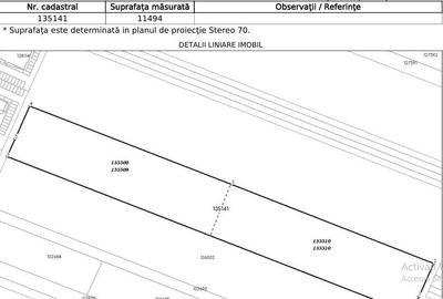 Teren Construcții intravilan de 11494 mp, în Nord-Vest - 4