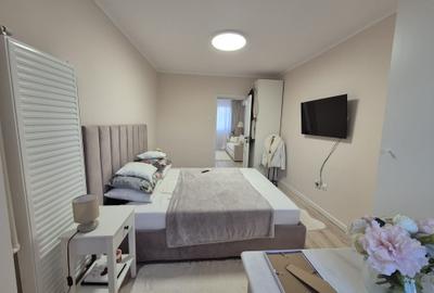 GARA - PARC  2 CAMERE ETAJ 1 RENOVAT COMPLET MOBILAT, UTILAT,  PRET 104.900 EURO - 9