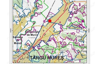 Teren 1 020 Mp Intravilan, de Vanzre, Zona Selgros, Sg De Mures - 1