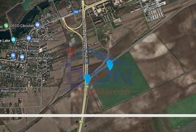 Teren Construcții extravilan de 7405 mp, în Moara Vlăsiei - 1