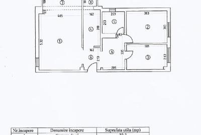 Apartament cu 3 camere decomandat, mobilat în Trocadero