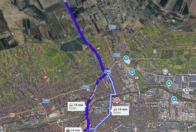 Teren de 1100 mp, în Exterior Vest - 2