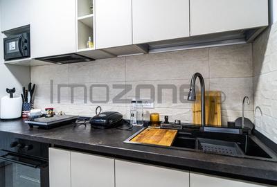Militari Carabusului, 2 camere, mobilat, utilat, etaj 3, lift, terasa 17 mp - 9