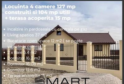 Casă cu 4 camere cu Teren 500 Mp în Hărman