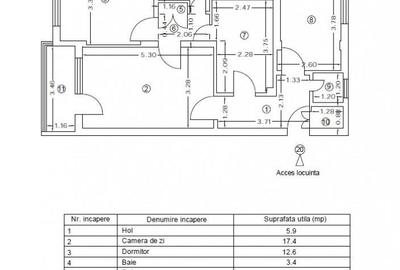 Vand apartament 3 camere central Mall Tomis - 2