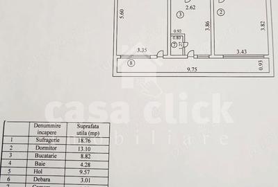 Apartament cu 2 camere decomandat în Micro 17 - 2