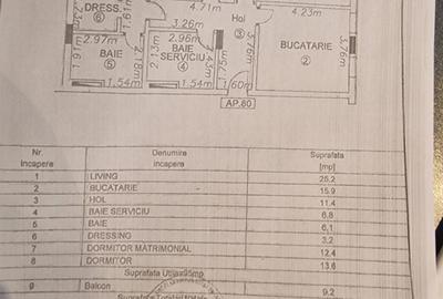 Apartament cu 3 camere decomandat în 13 Decembrie - 8