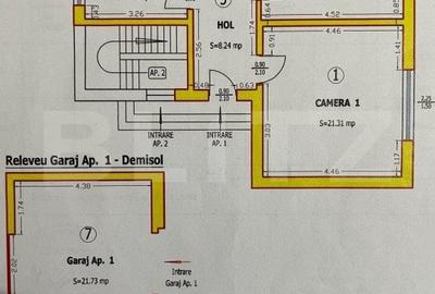 Apartament 2 camere, curte proprie, 67mp - 3