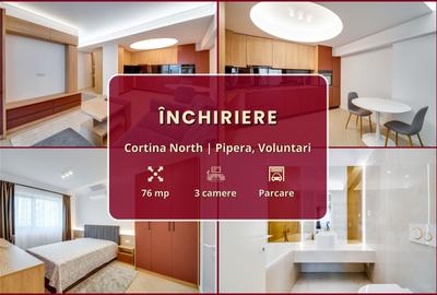 Apartament cu 3 camere decomandat, mobilat în Pipera - 2