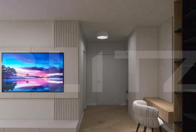 Apartament cu 2 camere, in suprafat utila de 47,34 mp, zona - 3