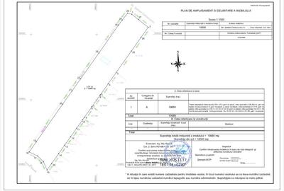 Teren Construcții intravilan de 10055 mp, în Pipera - 2