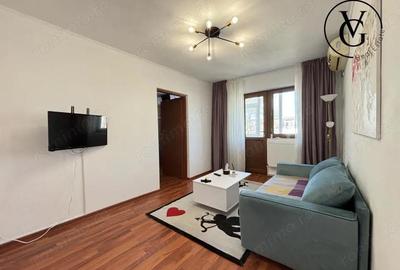 Apartament cu 2 camere semidecomandat, mobilat în Brătianu