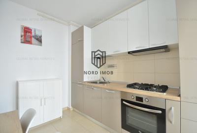 Apartament cu 3 camere semidecomandat, mobilat în Băneasa - 13