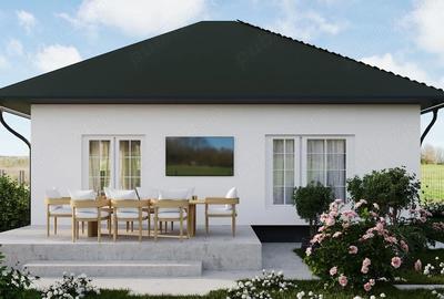 Casă cu 3 camere cu Teren 450 Mp în Balotești - 3