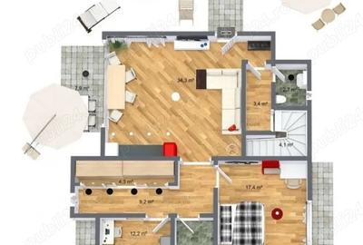 Casă în Stupini - 3