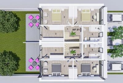 Casă cu 3 camere cu Canalizare în Ultracentral - 10