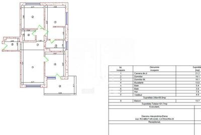 Apartament cu 3 camere în Central - 3