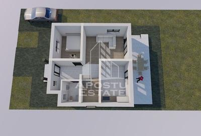 Casa individuala, 5 camere, 465mp teren, in Sanandrei - 2