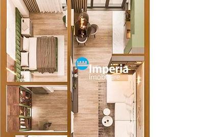 Apartament cu 2 camere semidecomandat în Copou - 15