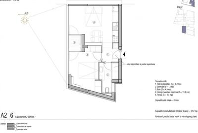 Inchiriere apartament 2 camere in  ansamblul Urban Spaces Dogarilor - 4