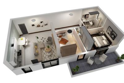 Apartament 3 camere+loc parcare subteran! comison 0% - 2