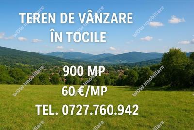 Teren intravilan de vanzare in Tocile 900 mp - 1