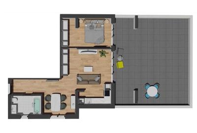 Apartament cu 2 camere semidecomandat în Mănăștur - 2